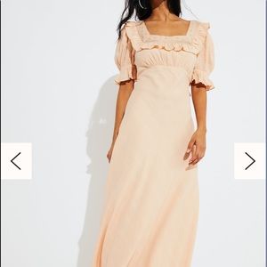 Free People Now and Forever Midi Dress